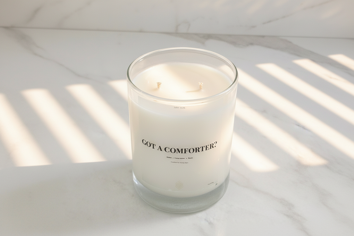 Got a Comforter?  - Soy Wax Candle 10oz with Lid