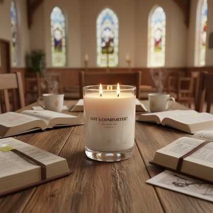 Got a Comforter?  - Soy Wax Candle 10oz with Lid