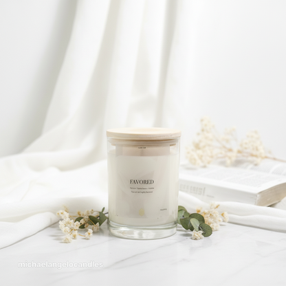 Favored - Soy Wax Candle 10oz with Lid