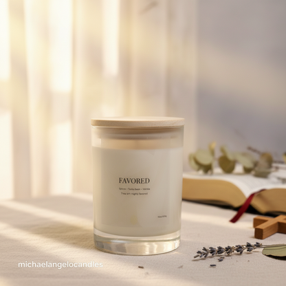 Favored - Soy Wax Candle 10oz with Lid