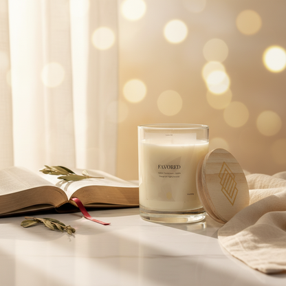 Favored - Soy Wax Candle 10oz with Lid